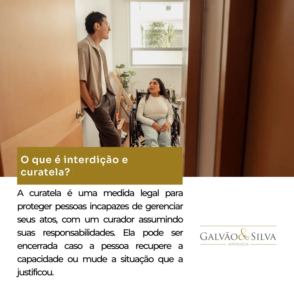 O que é interdição e curatela